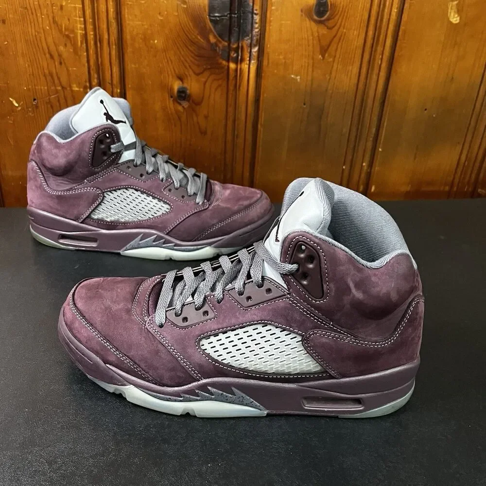 2023 Jordan 5 Retro SE Burgundy Size 9.5 Men (DZ4131-600) NO BOX
